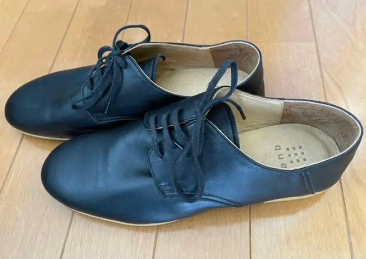 que shoes derby(キュー デルビィ) Mサイズ 黒(ブラック)