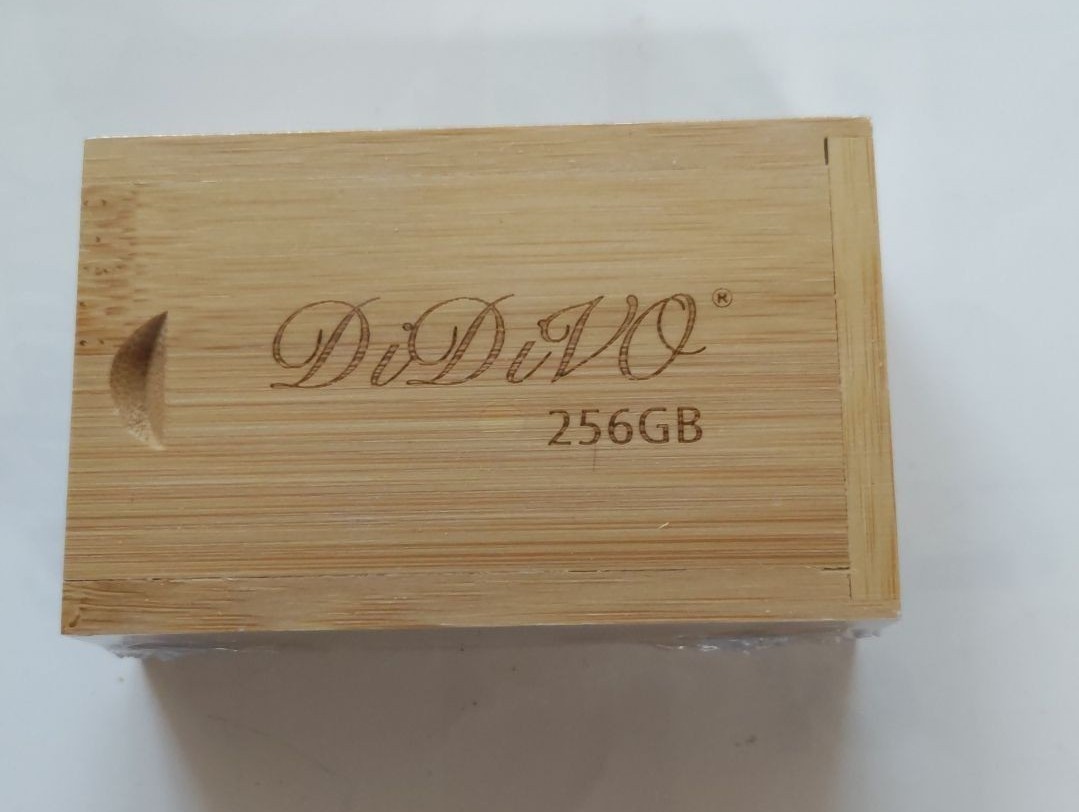 USBメモリ 256GB USB 2.0対応 フラッシュドライブ 小型 軽量 木製