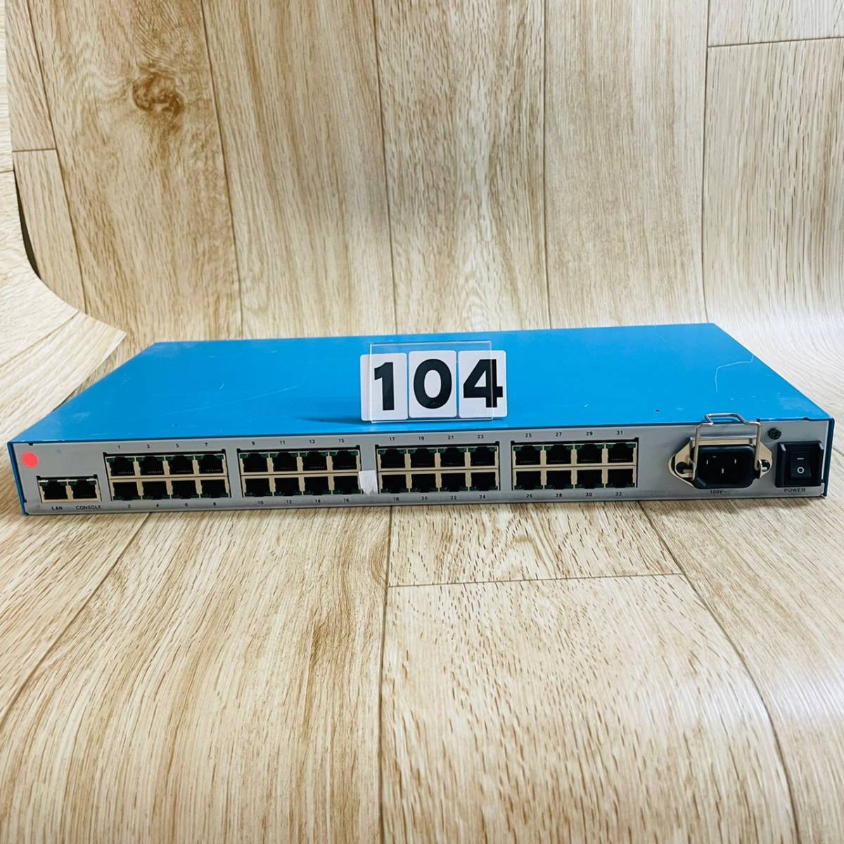 104【通電OK】SII SmartCS NS-2240 コンソールサーバー ポートミラー