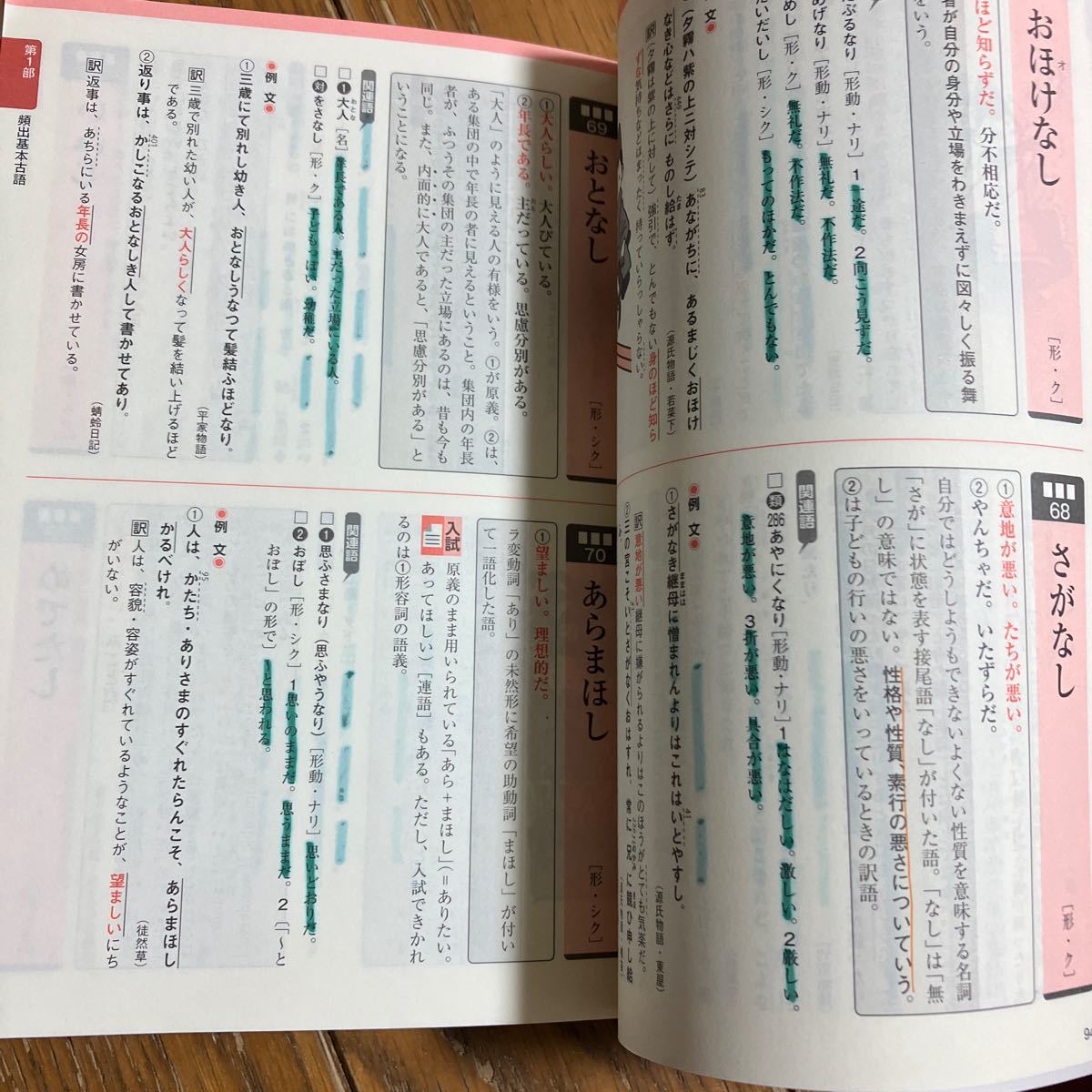 つながる・まとまる古文単語５００ＰＬＵＳ 池田修二／著　藤澤咲良／著