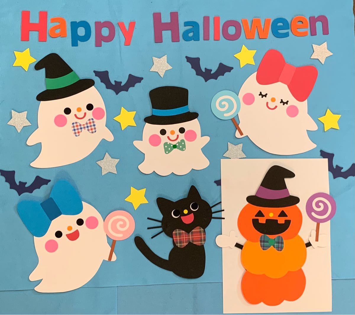 壁面飾り〔ハロウィン・おばけと黒猫〕|Yahoo!フリマ(旧PayPay 壁面飾り〔ハロウィン・おばけと黒猫〕|Yahoo!フリマ(旧PayPay