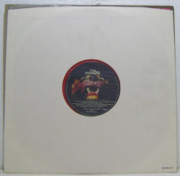 LP,V,A POP SOUND70 JHON MAYALL THE WHO TASTE 他 カラーレコードドイツ盤_画像4