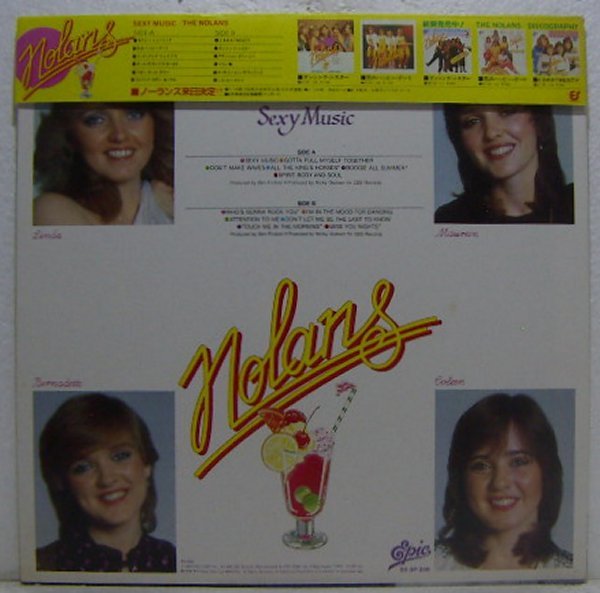 LP,ノーランズ THE NOLANS　セクシーミュージック_画像2