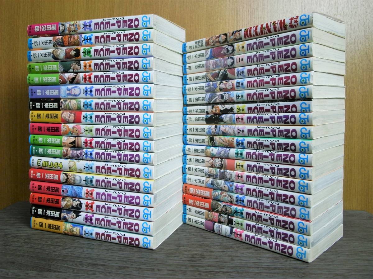 全初版 ワンピース 1巻 102巻+ WANTED 計103巻 尾田栄一郎 全巻初版 