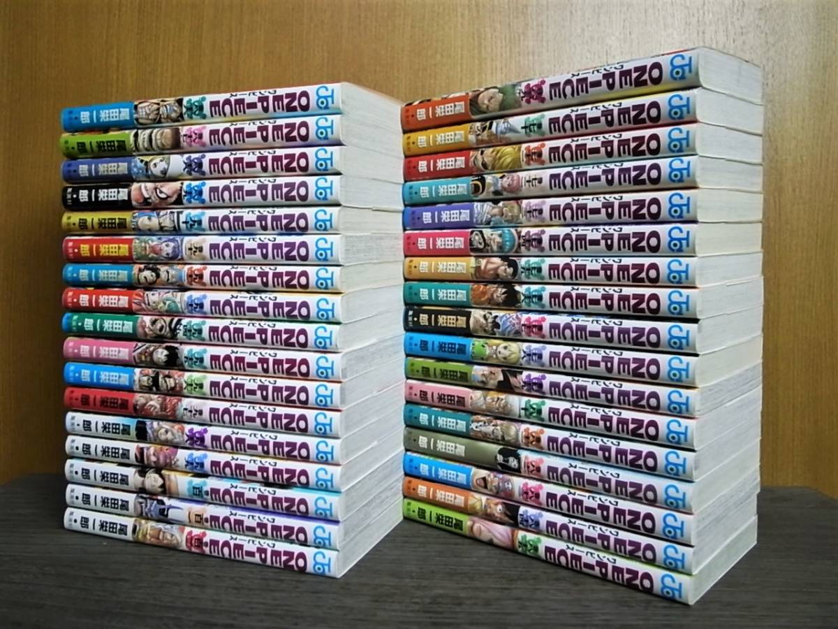 全初版 ワンピース 1巻 102巻+ WANTED 計103巻 尾田栄一郎 全巻初版 ...