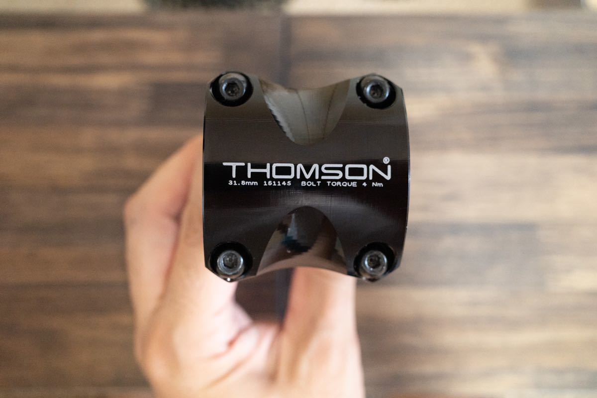 11481円 【メール便なら送料無料】 THOMSON トムソン ELITE X4 ステム 31.8mm SME133BK ブラック 100mm 0度