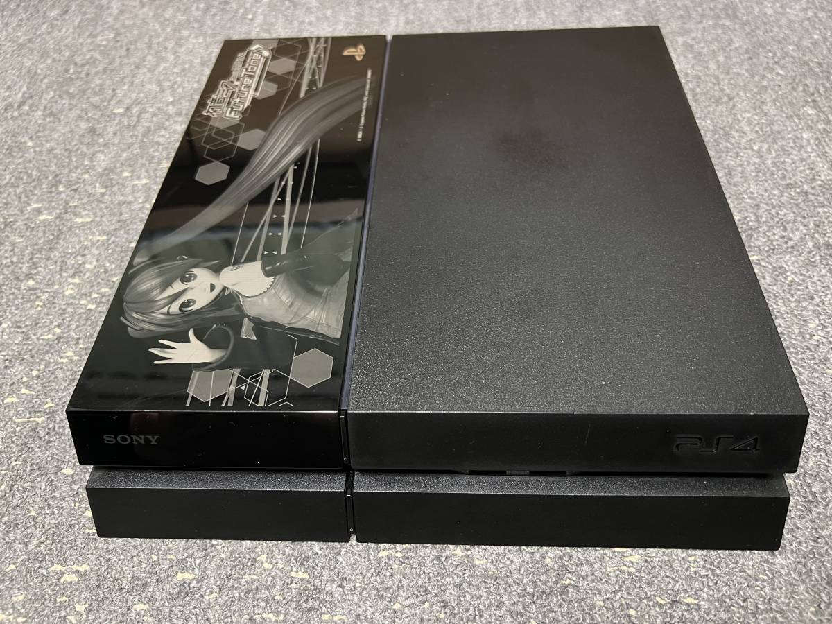 (中古)SONY PS4本体 1TB CUH-1200AB/HM 初音ミク -Project DIVA- スペシャルパック 本体のみ 状態B ややキズあり (送料無料)