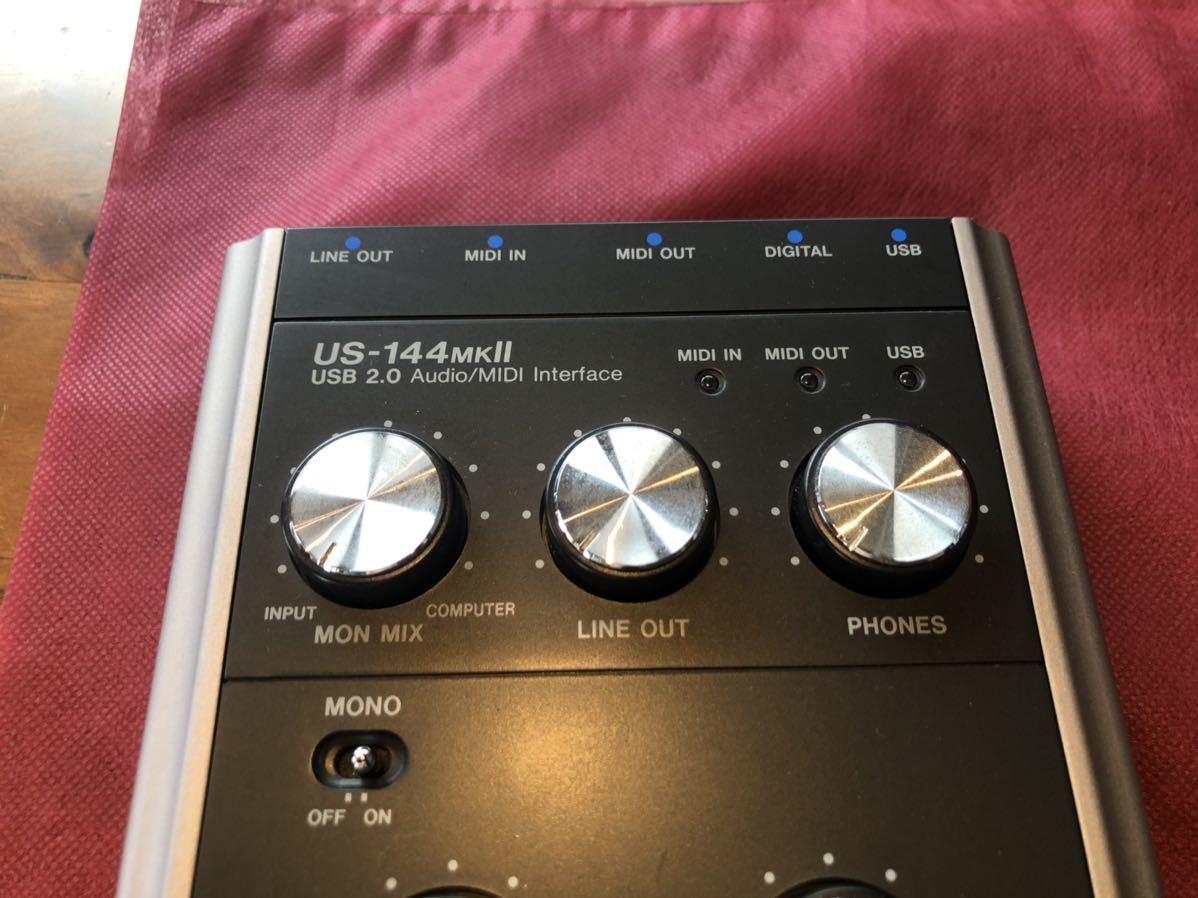 TASCAM US-144MKⅡ オーディオインターフェース 中古品_画像7