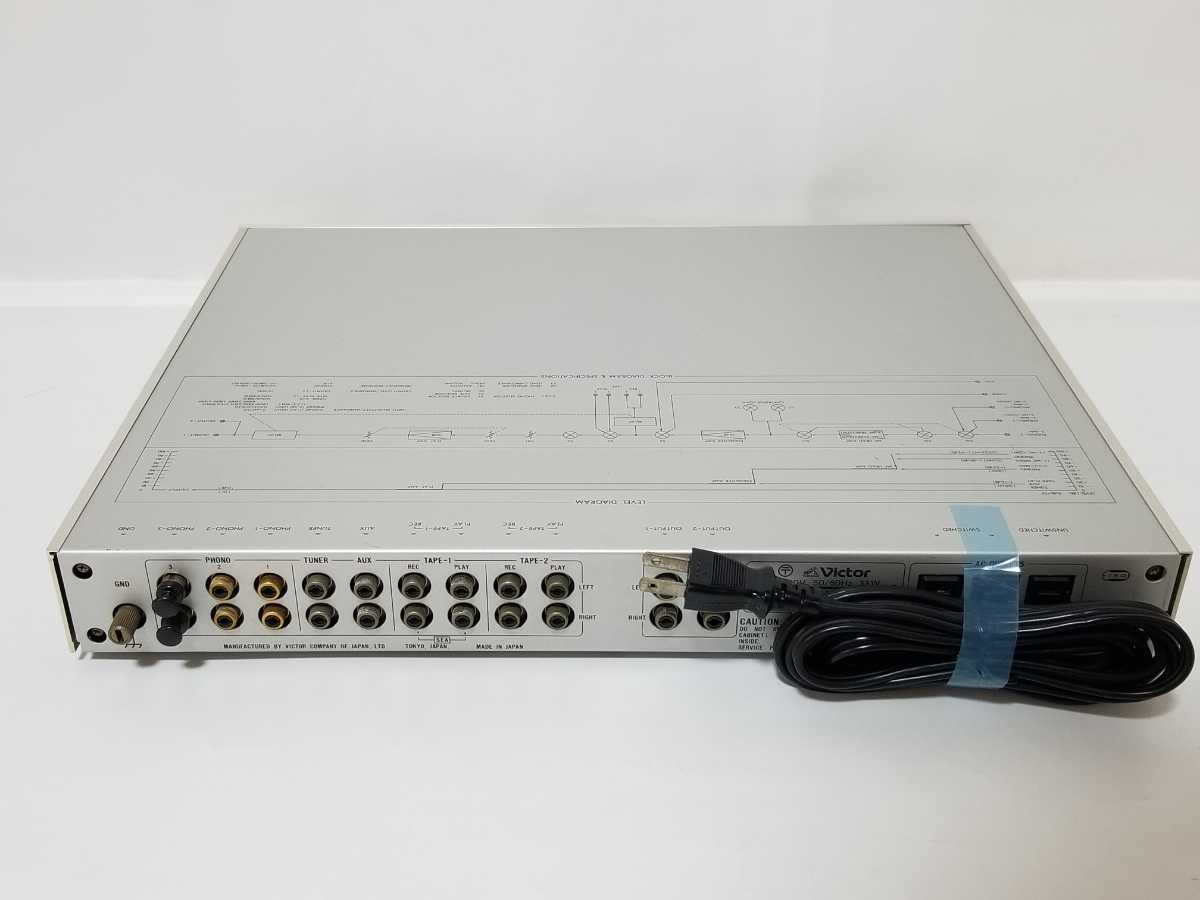 美品 全額返金保証付 VICTOR EQ-7070 STEREO PHONO EQUALIZER ビクター ステレオフォノイコライザー_画像5