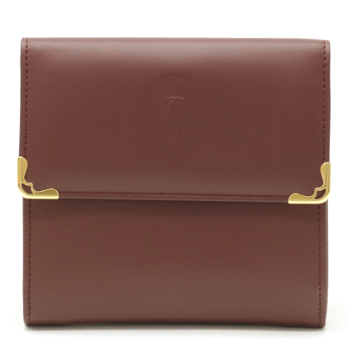 Cartier カルティエ マストライン マスト ドゥ カルティエ Wホック財布