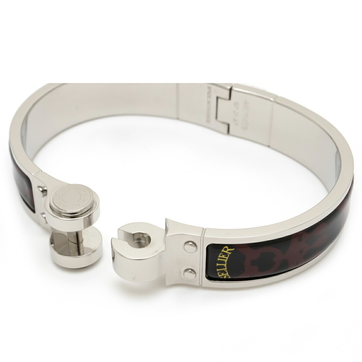 HERMES エルメス シャルニエール PM ブレスレット バングル ボルドー