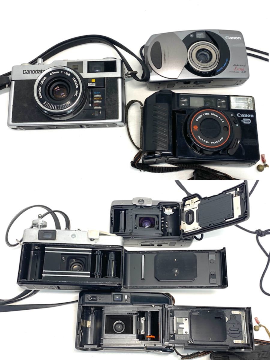 カメラ フィルムカメラ コンパクトフィルムカメラ 24台 まとめMINOLTA Canon RICOH OLYMPUS YASHICA FUJIFLIM Konica  PENTAX 他
