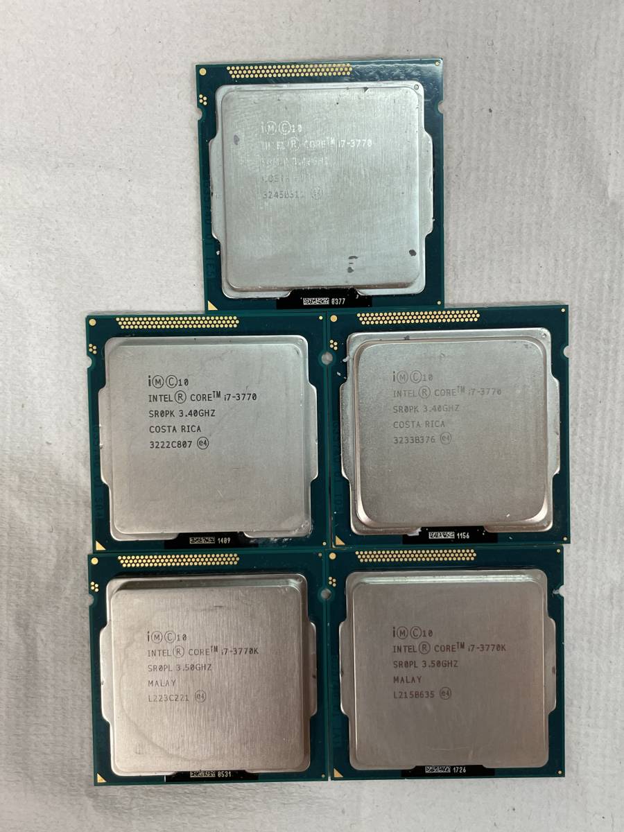 Intel Core i7-3770 プロセッサー 3.4GHz 5.0GT/s 8MB LGA 1155 CPU