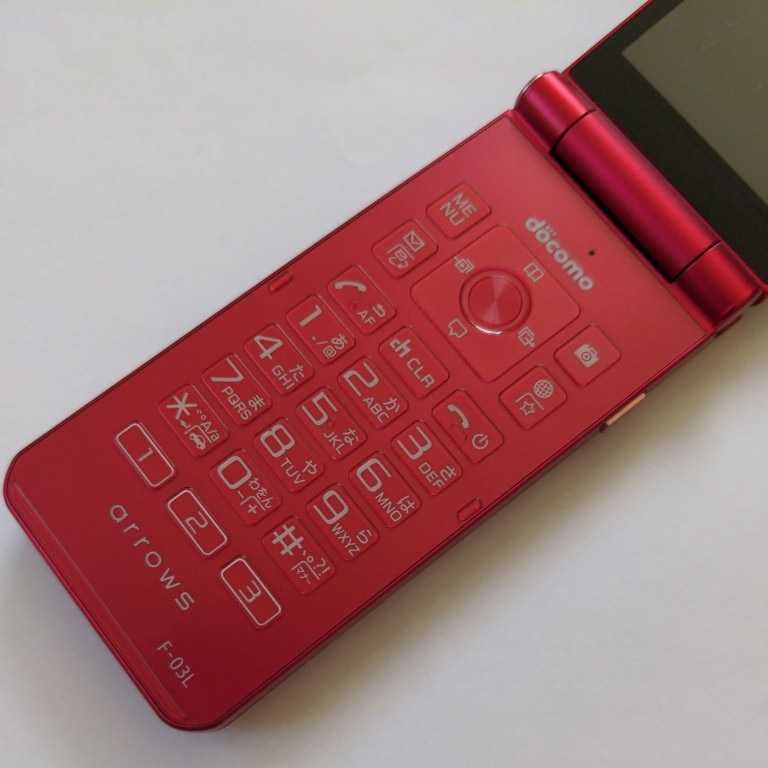 arrows ケータイＦ-03Ｌ Red SIMフリー