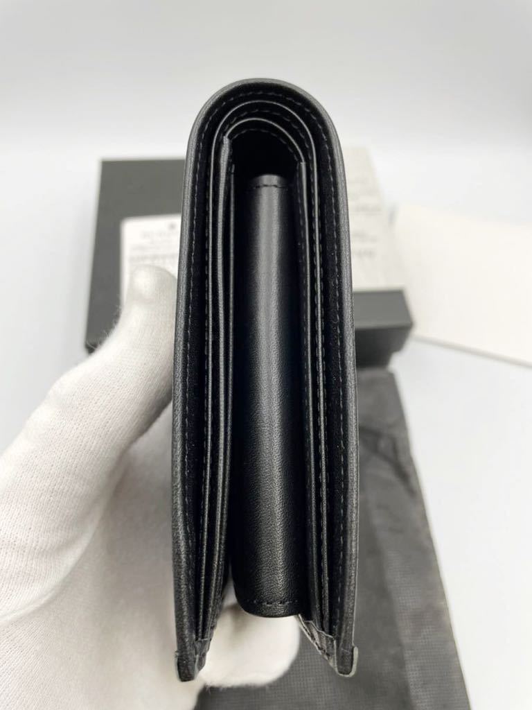 バーバリー　ブラックレーベル　二つ折り財布　ブラック　小銭入れ付き　未使用品　メンズ　カードケース　コインケース_画像6