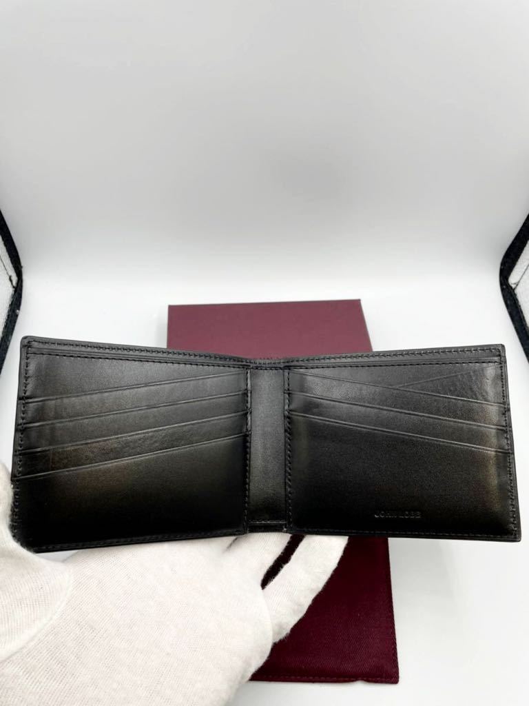 未使用品 現行品 定価418000円 ジョンロブ 二つ折り財布 未使用品 現行品 定価418000円 ジョンロブ 二つ折り財布