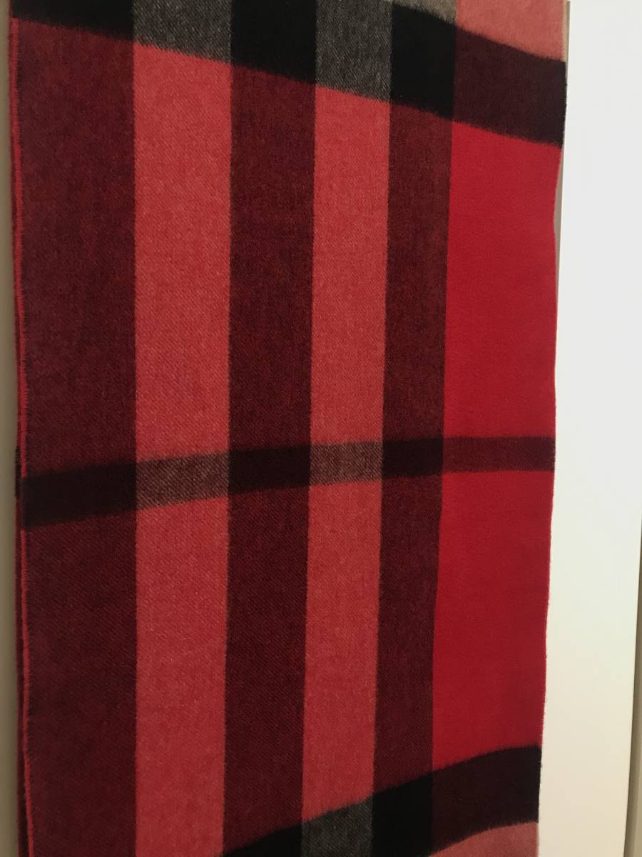 PayPayフリマ|BURBERRY バーバリー マフラー カシミア100% レッド 大判マフラー 未使用に近い 送料無料 PayPayフリマ|BURBERRY バーバリー マフラー カシミア100% レッド 大判マフラー 未使用に近い 送料無料