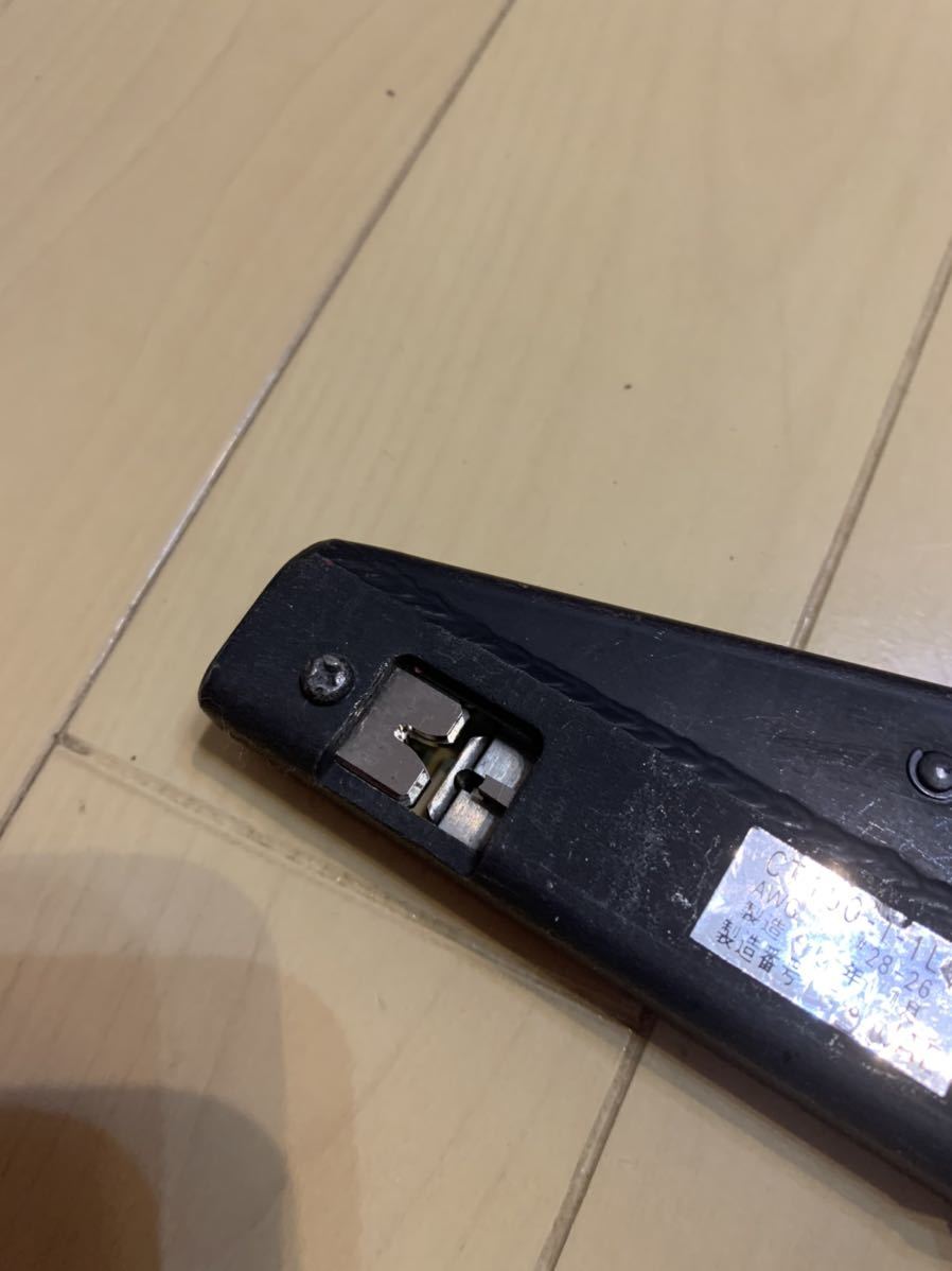 ☆JAE 日本航空電子 CT150-1-1LG 手動圧着工具 クリンパー☆現状 ☆JAE 日本航空電子 CT150-1-1LG 手動圧着工具 クリンパー☆現状