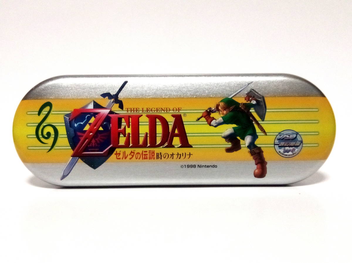 ゼルダの伝説 時のオカリナ ファミ通 '99冬 キャンペーン アクセサリーキット ピンバッジ ドッグタグ ペンケース The Legend of Zelda_画像3