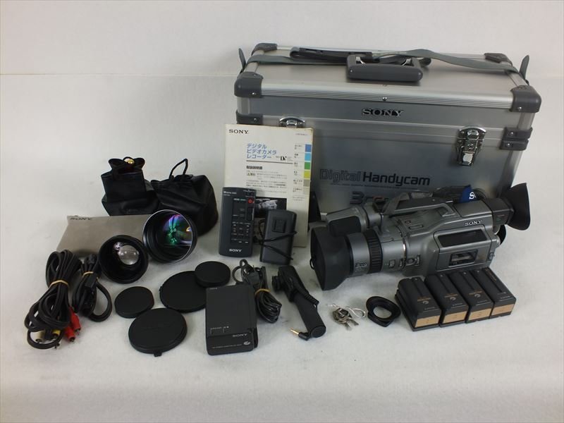 SONY ソニー DCR-VX1000 ビデオカメラ 取扱説明書有り ハードケース付き 現状品  220711E3442(ソニー)｜売買されたオークション情報、yahooの商品情報をアーカイブ公開 - オークファン（aucfan.com）