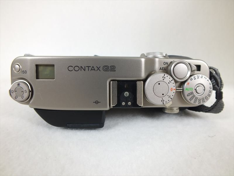 ♪ CONTAX コンタックス G2 フィルム一眼レフカメラ レンズ：Planar 2/45 Biogon 2.8/28 Sonnar 2.8/90 現状品 中古 220811E3143_画像3