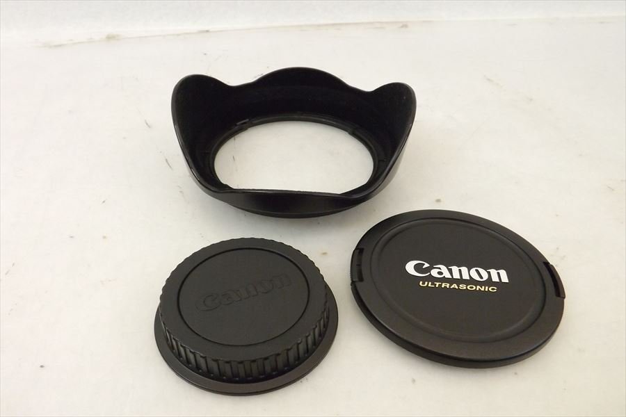 ▼ Canon キャノン EF レンズ 17-40mm 1:4 L 取扱説明書有り ソフトケース付き 現状品 中古 220805k4061_画像9