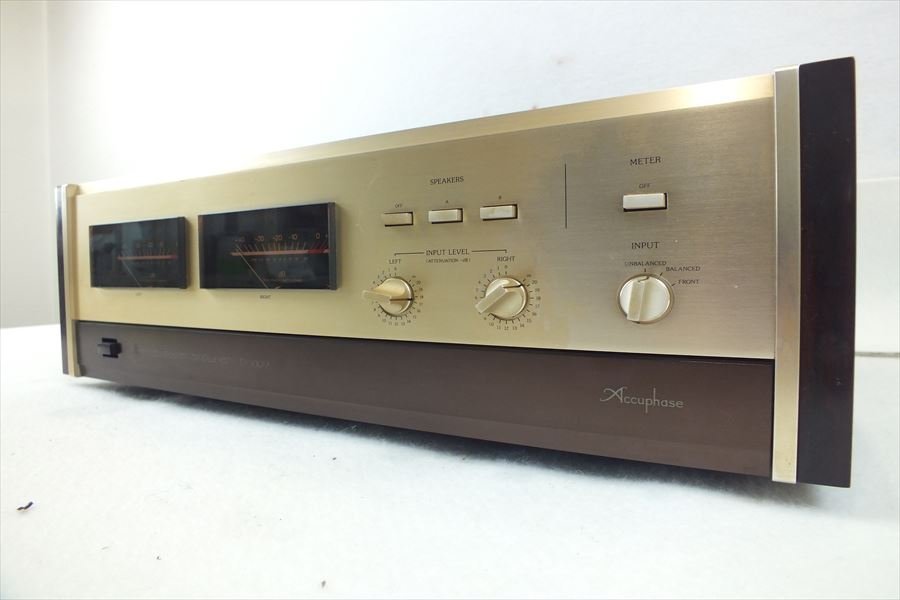 ☆ Accuphase アキュフェーズ P-300V アンプ 中古 現状品 220807G2089_画像4