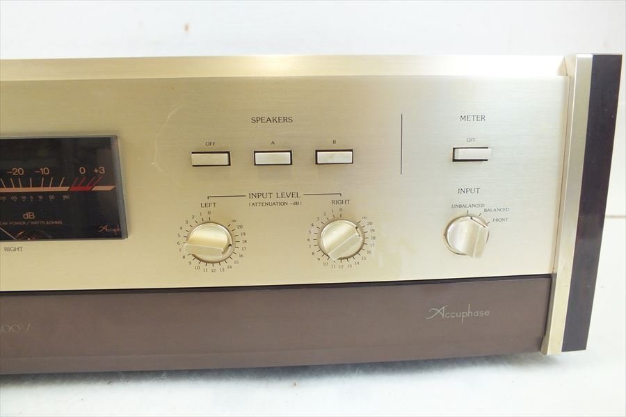 ☆ Accuphase アキュフェーズ P-300V アンプ 中古 現状品 220807G2089_画像6