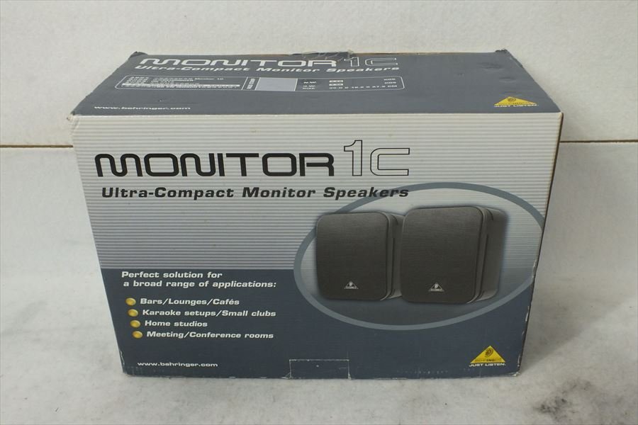 ヤフオク! - ☆ BEHRINGER ベリンガー 1C スピーカー 元箱...
