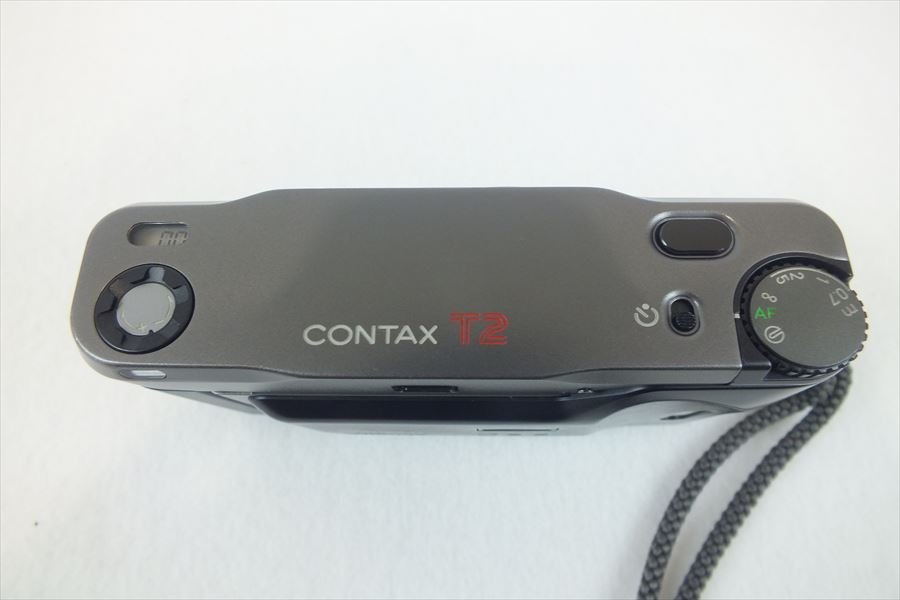 ☆ CONTAX コンタックス T2 コンパクトカメラ 2.8 38 ソフトケース付き 中古 現状品 220807T3080_画像5