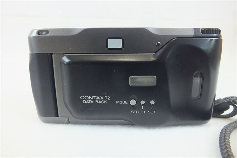 ☆ CONTAX コンタックス T2 コンパクトカメラ 2.8 38 ソフトケース付き 中古 現状品 220807T3080_画像6