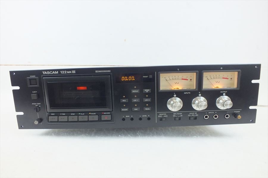 TASCAM 122 MKII カセットデッキ fkip.unmul.ac.id