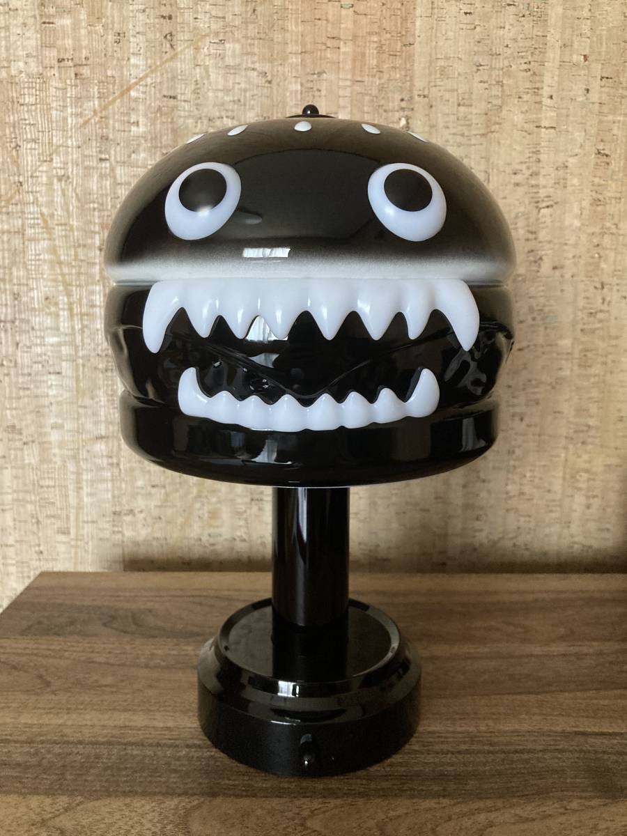 送料無料 UNDERCOVER HAMBURGER LAMP ブラック 黒 ハンバーガーランプ レシート付き MEDICOM TOY アンダーカバー メディコムトイ_画像3