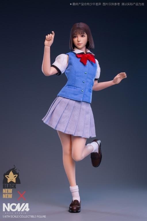 レア新品未開封 NOVA-004 NOVA Studio 『スラムダンク』 SLAM DUNK 赤木 晴子 AKAKI HARUKO １/6 可動フィギュア (検メディコム Medicom)_画像3