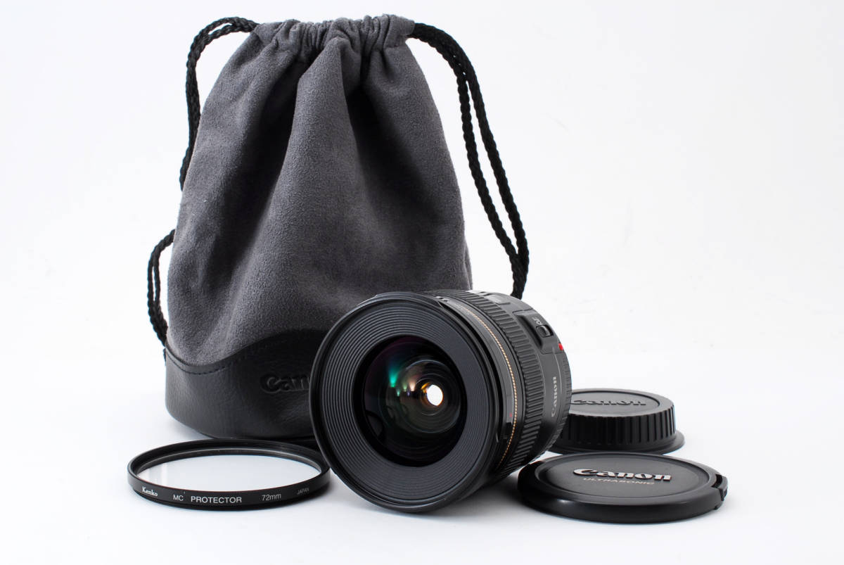 Canon EF 20mm F2.8 USM 広角単焦点レンズ ソフトケース付 #1028247