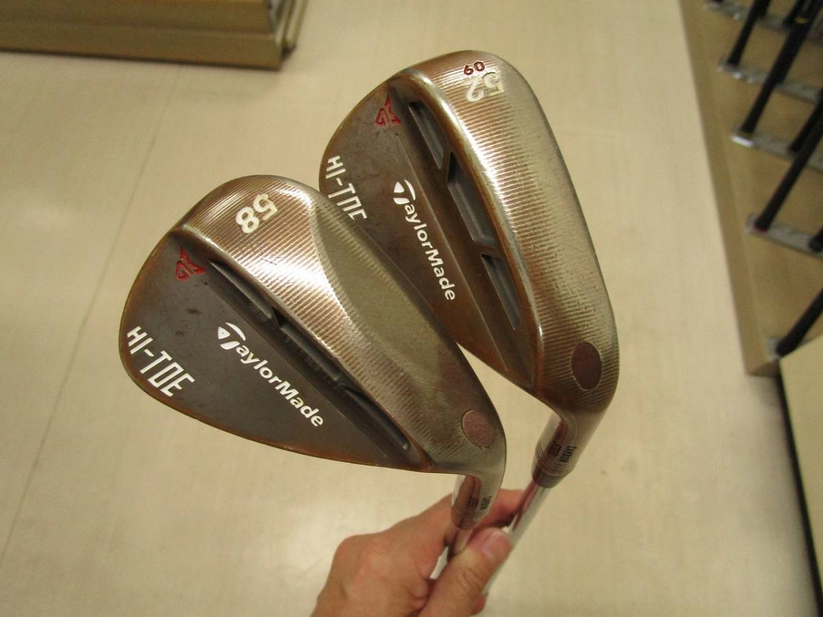 SALE/93%OFF】 テーラーメイド HI-TOE ハイトゥ 3 52°58°の2本セット