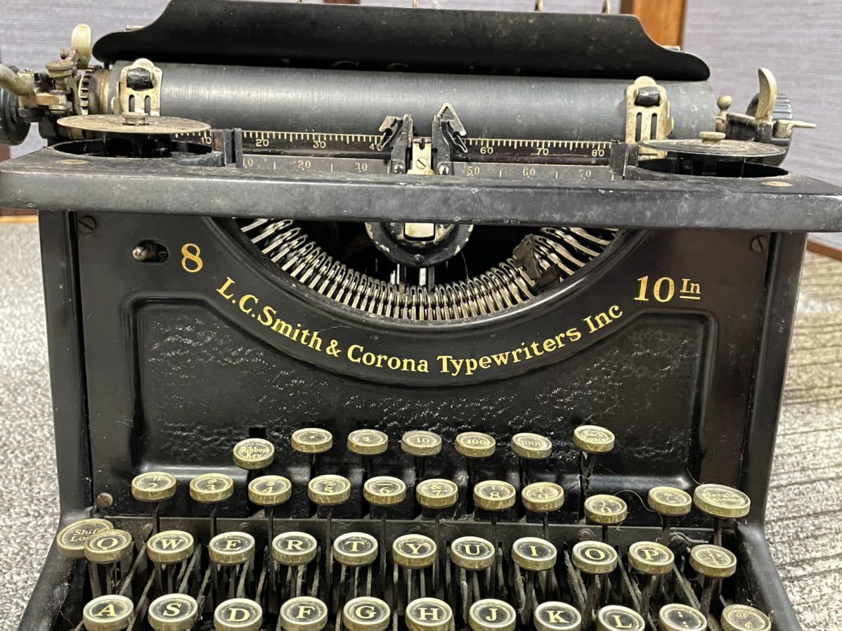 L.C.Smith&Corona社製 L C Smith タイプライターの画像4