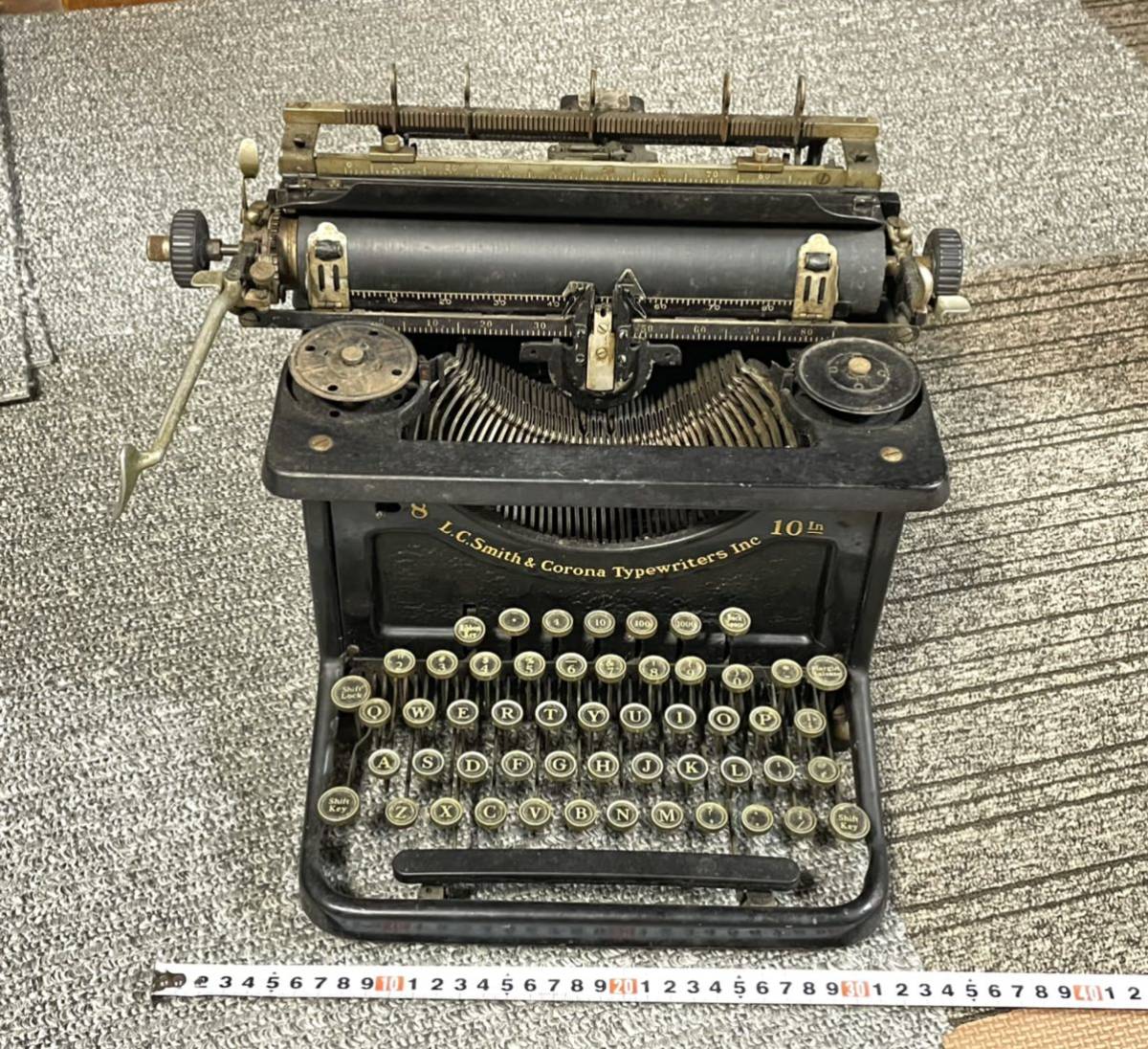 L.C.Smith&Corona社製 L C Smith タイプライターの画像3
