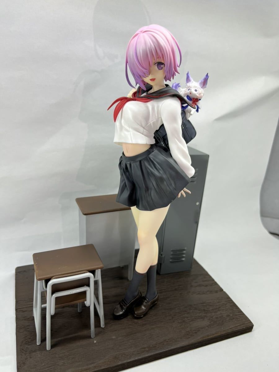 FGO マシュ 制服 ガレージキット 塗装済み フィギュア | isn-india.org