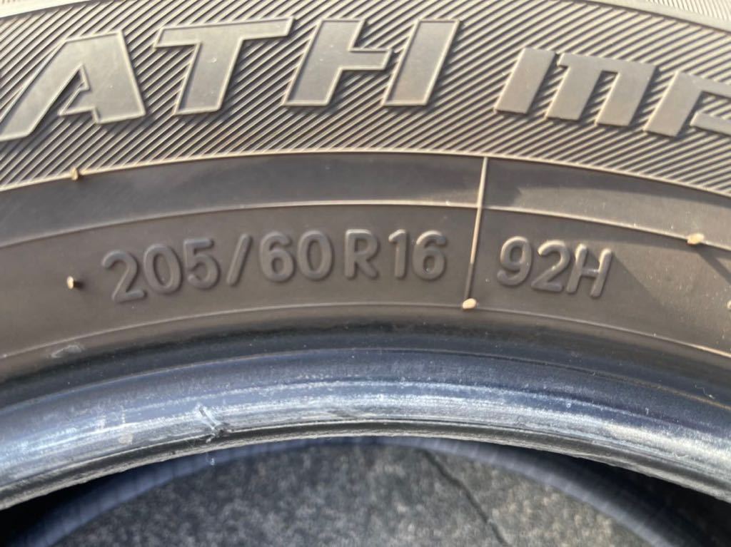 TOYO トーヨー TRANPATH mpZ 205/60R16 4本セット 中古_画像3