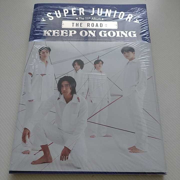 SUPER JUNIOR The Road Keep on Going LINE Ver. トレカ なし 韓国アルバム_画像1