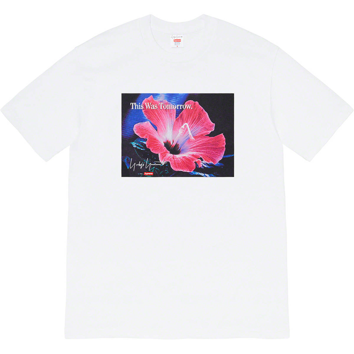 Sサイズ Supreme Yohji Yamamoto This Was Tomorrow Tee White シュプリーム ヨウジヤマモト ディスワズトゥモロー Tシャツ ホワイト