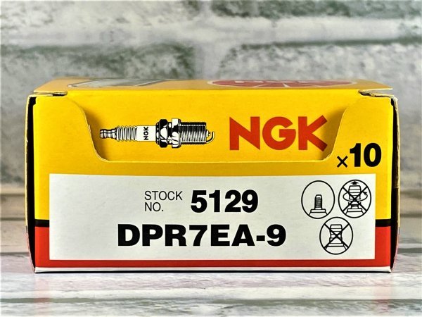 ＮＧＫ　ＤＰＲ７ＥＡー９　ホンダ　フォルツァＺ　ＡＢＳ　ＭＦ０８　０４ー０７　適合　新品！_画像3