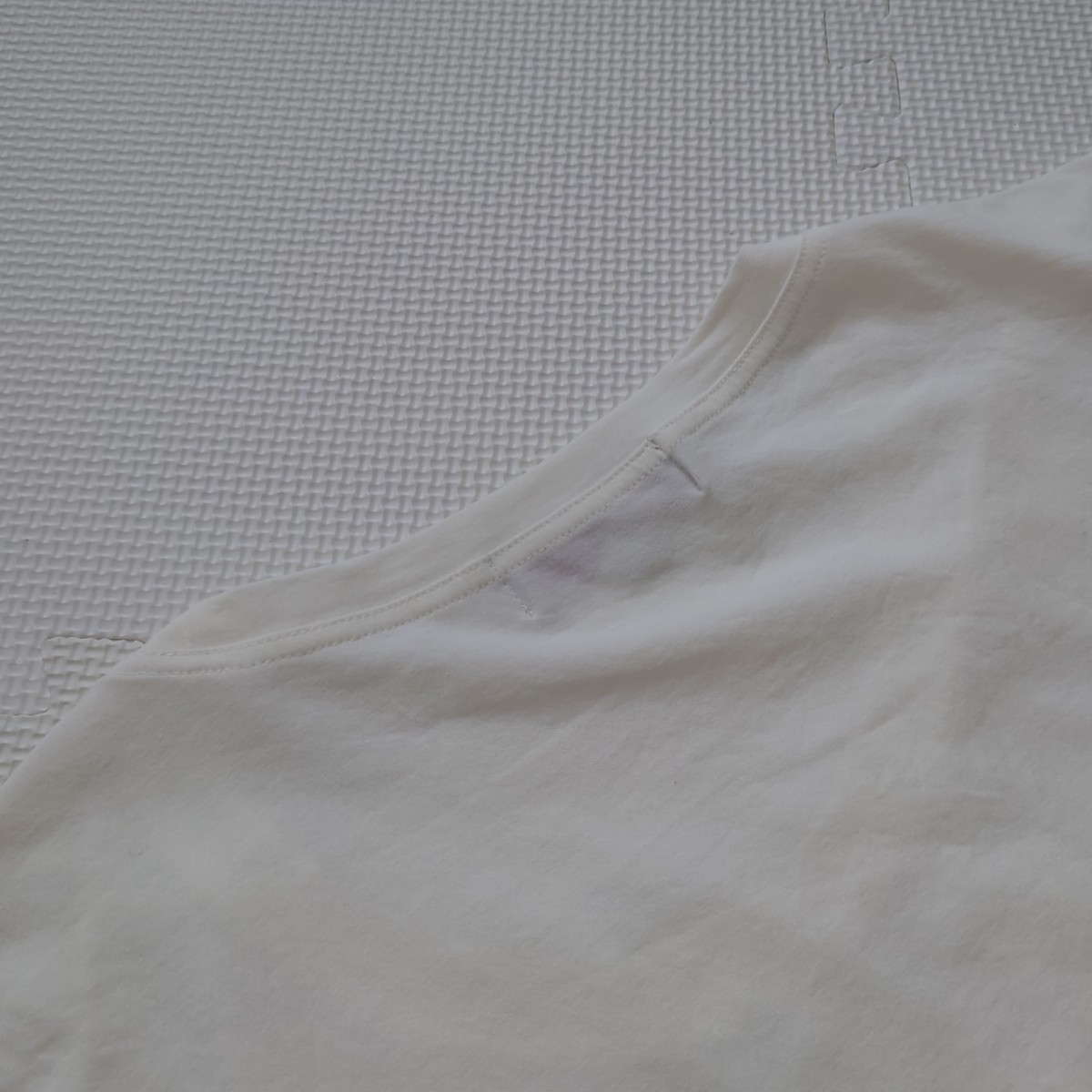 ミエコ ウエサコ レディース半袖Tシャツ ハイヒールビジュー 大きいサイズ