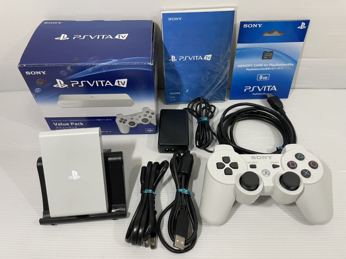 完品】PS Vita TV バリューパック プレステ3 SONY ヴィータValue PACK