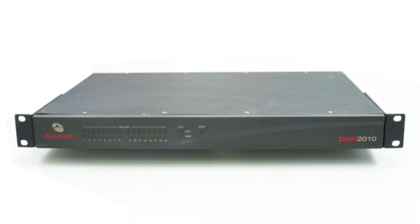 人気新品 DSR2010 Avocent KVM ラックマウント金具付 ports 16 switch