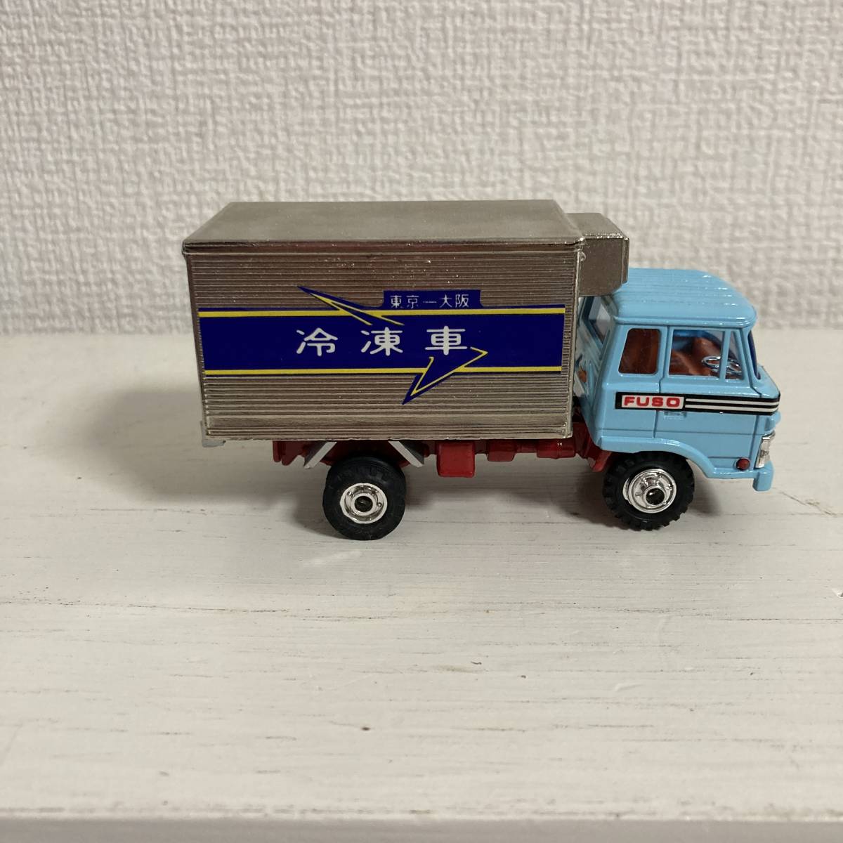 当時物 シンセイ ミニパワー 三菱ふそう FK 中型冷凍車 日本製 1/60 ミニカー トラック 箱付き ダイカスト №18 _画像5