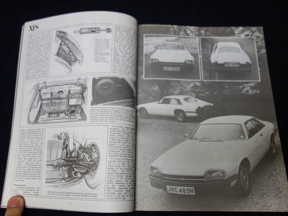 【洋書】ジャガー JAGUAR XJ-S 1975-1988 / BROOKLANDS BOOKS / 英語版_画像3