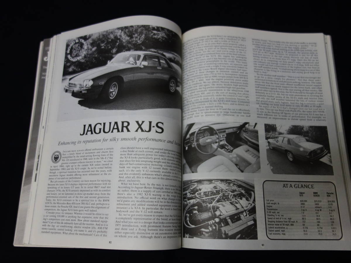 【洋書】ジャガー JAGUAR XJ-S 1975-1988 / BROOKLANDS BOOKS / 英語版_画像10