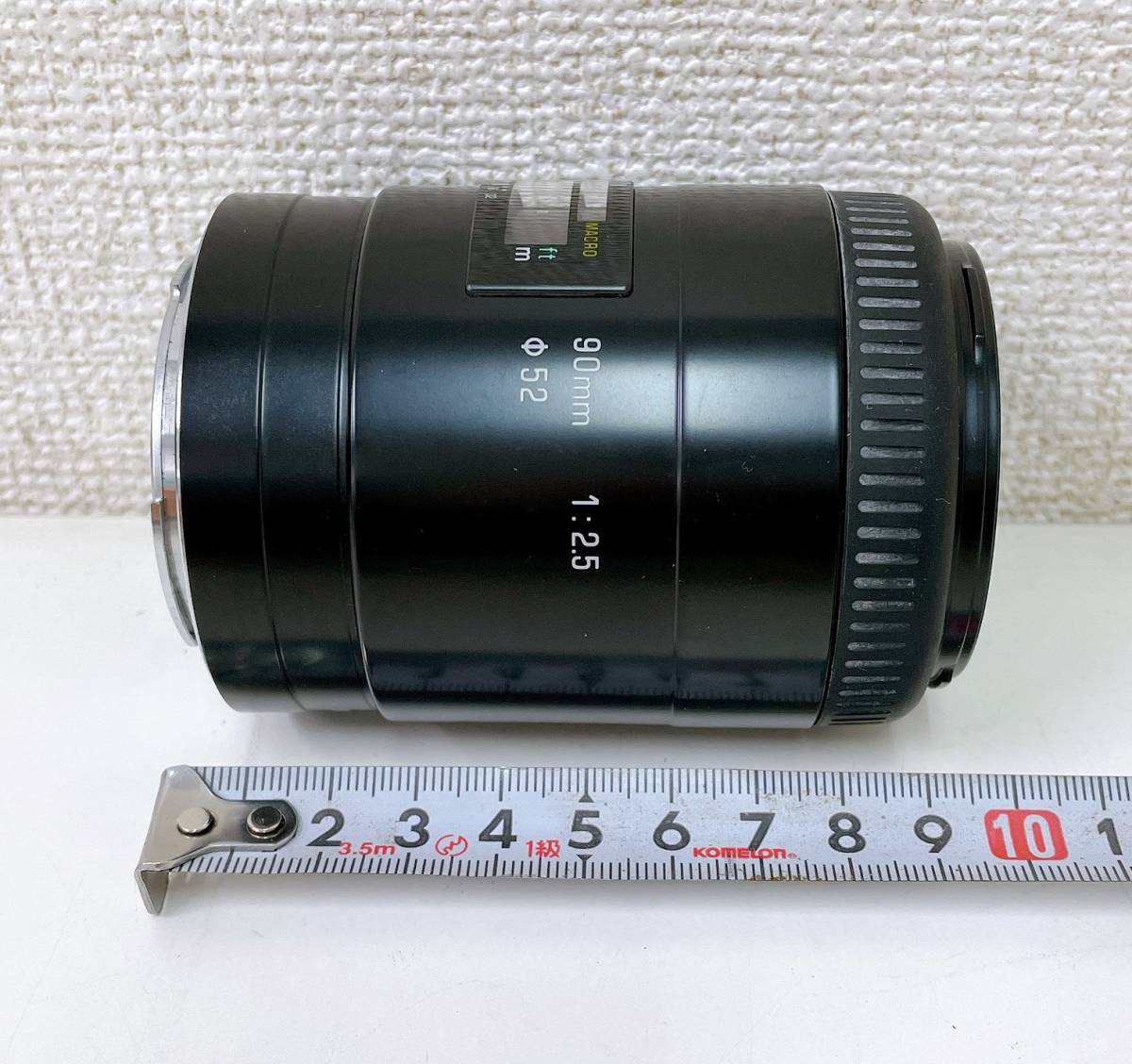 【TAMRON タムロン 単焦点 マクロレンズ SP AF90mm】1:2.5/Φ52/FOR ミノルタ/ケース入り/A48018_画像3